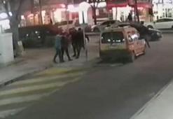 Bekçinin kalbinden bıçaklandığı arbede güvenlik kamerasında