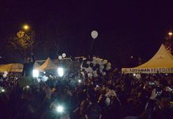 Adıyaman'da depremde yaşamını yitirenler 'Saat kulesi' önünde anıldı