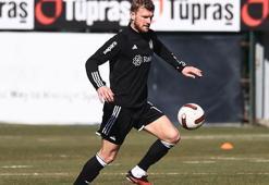 Beşiktaş'ta yeni transfer Joe Worrall ilk antrenmanına çıktı