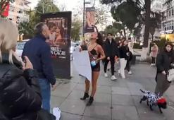 Kadıköy'de pankartlı protesto yapan Aydınalp'in 1 yıla kadar hapsi istendi