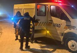 Kars’ta kar nedeniyle yolda mahsur kalan 110 kişi kurtarıldı