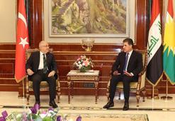 Bakan Güler, IKBY Bölge Başkanı Barzani ile görüştü