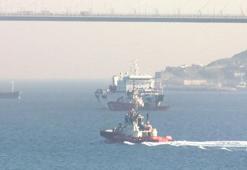 İstanbul Boğazı’nda hasar gören kabloların onarım çalışmaları devam ediyor