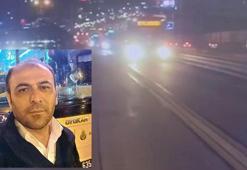 Beylikdüzü'nde şoförün öldüğü metrobüs kazası kamerada