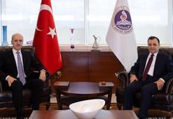 TBMM Başkanı Kurtulmuş'tan AYM Başkanı Arslan'a ziyaret