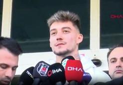 Beşiktaş'ın yeni transferi Ernest Muci, İstanbul'a geldi