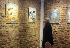 Beyoğlu'nda Filistin konulu resim sergisi açıldı