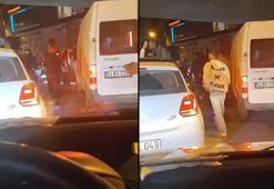 Pendik'te asker eğlencesi sırasında yolu kapatan sürücü yakalandı