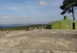 Çanakkale'de 2'nci Dünya Savaşı'ndan kalma tarihi tabya kaderine terk edildi