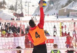 Palandöken'de spor ve eğlence iç içe