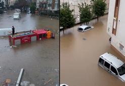 Antalya'da şiddetli yağış hayatı olumsuz etkiledi
