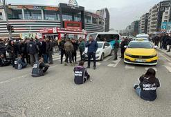 Diyarbakır'da DEM Partili vekiller, yol kapatıp, eylem yaptı