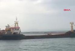 İmralı'nın batı yakasında gemiden 'Batıyorum' sinyali
