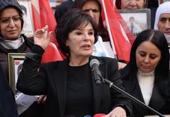 Hülya Koçyiğit’ten evlat nöbetindeki ailelere ziyaret