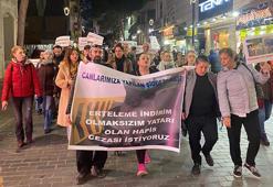 İzmir'de, İstanbul'da vahşice öldürülen 'Eros' için yürüdüler