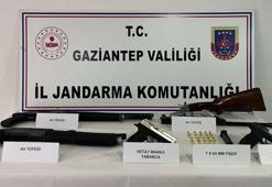 Gaziantep'te silah kaçakçılığı operasyonunda 8 gözaltı