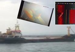 Marmara'da batan geminin enkazından ilk görüntüler geldi; mürettebatı arama çalışmaları sürüyor