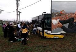 Halk otobüsü ile otomobil çarpıştı: 1 ölü, 8 yaralı; Mert 1 gün sonra askere gidecekti