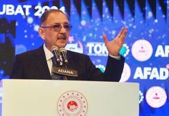 Bakan Özhaseki: Bütün deprem evleri 1,5 sene içerisinde teslim edilecek, kira yardımları sürecek