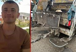 Tunceli'de çöp kamyonundan düşen ve beyin ölümü gerçekleşen işçi, yaşam mücadelesini kaybetti