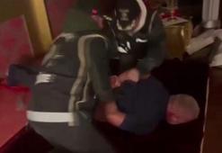 Şahinler suç örgütü yöneticisi yatak odasındaki gizli bölmede yakalandı