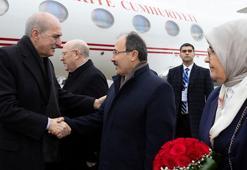 TBMM Başkanı Kurtulmuş, Azerbaycan’a geldi