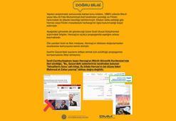 Dezenformasyonla Mücadele Merkezi'nden, 'Gazze'de 'Yahudilerin Sonu' adlı kitap bulundu' iddiasına açıklama