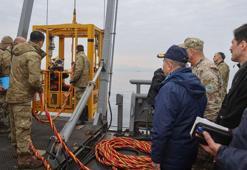 Marmara'da batan geminin kayıp 4 mürettebatı 8'inci gününde aranıyor; görüş mesafesi sıfır, dalgıçlar elle arama yapıyor