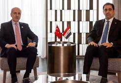 TBMM Başkanı Kurtulmuş, Irak Temsilciler Meclisi Başkan Vekili ile görüştü