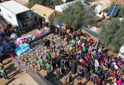 Savaş mağduru çocuklara barış sofrası