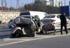 Bahçelievler Basın Ekspres yolunda kaza: 2 yaralı