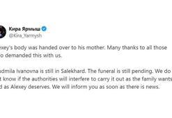 Navalni’nin cenazesi annesine teslim edildi