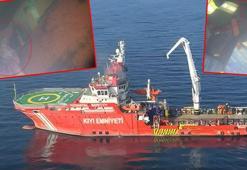 Batan geminin kayıp 4 mürettebatı 12’nci günde 21 dalgıçla aranıyor; cüzdan, ayakkabı ve kıyafetler bulundu