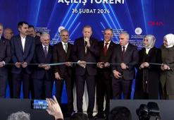 Cumhurbaşkanı Erdoğan, Sirkeci - Kazlıçeşme Raylı Sistem ve Yaya Odaklı Yeni Nesil Ulaşım Projesi'nin açılışına katıldı