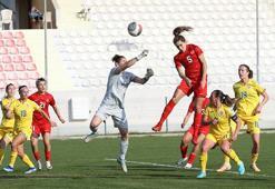 A Milli Kadın Futbol Takımı, Romanya'yı 1-0 mağlup etti