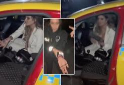 Başakşehir’de taksimetre ücretini ödemek istemeyen kadın taksiciye küfür edip polise saldırdı