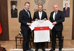 TFF Delegasyonu, Süper Kupa maçının oynanacağı Şanlıurfa'da ziyaretler ve incelemeler yaptı