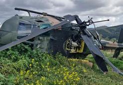İzmir'de askeri helikopter boş araziye zorunlu iniş yaptı: 1 yaralı