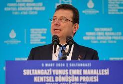 İmamoğlu: 50 bin riskli binanın inşaat maliyetinin yüzde 60'ını karşılayacağız