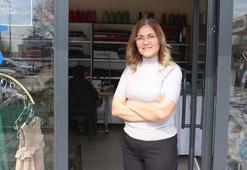 Depremzede terzi, konteyner çarşıda hayata yeniden başladı