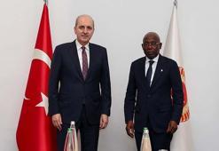 Kurtulmuş, Gabonlu mevkidaşı Jean-François Ndongou ile görüştü