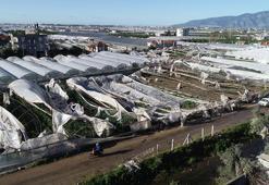 Antalya'yı sağanak ve hortum vurdu; 6 yaralı, 1000 dönüm sera zarar gördü