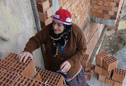 Engelli çocukları için yıllarca inşaatlarda çalıştı