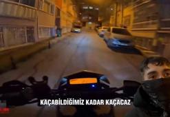 Motosikletle polisten kaçış videosunu sosyal medyadan paylaştı, çorbacıda yakalandı