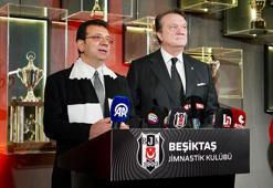 İmamoğlu Beşiktaş Başkanı Hasan Arat’ı ziyaret etti