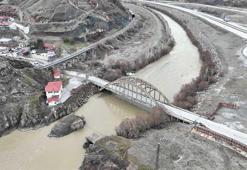 Depreme dayanıksız Mutu Köprüsü'nün yenisi için çalışma başlatıldı