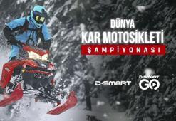 Erciyes’teki Dünya Kar Motosikleti Şampiyonası D Smart’tan yayınlanacak