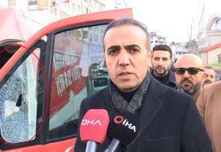 Arnavutköy'de Yeniden Refah Partisi'nin seçim aracına ateş açıldı