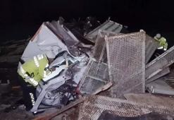 Kırıkkale'de TIR devrildi: 3 yaralı