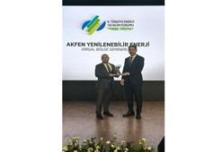 Akfen Yenilenebilir Enerji'nin 'Kırsal Bölge Eğitim Seminerleri'ne ödül